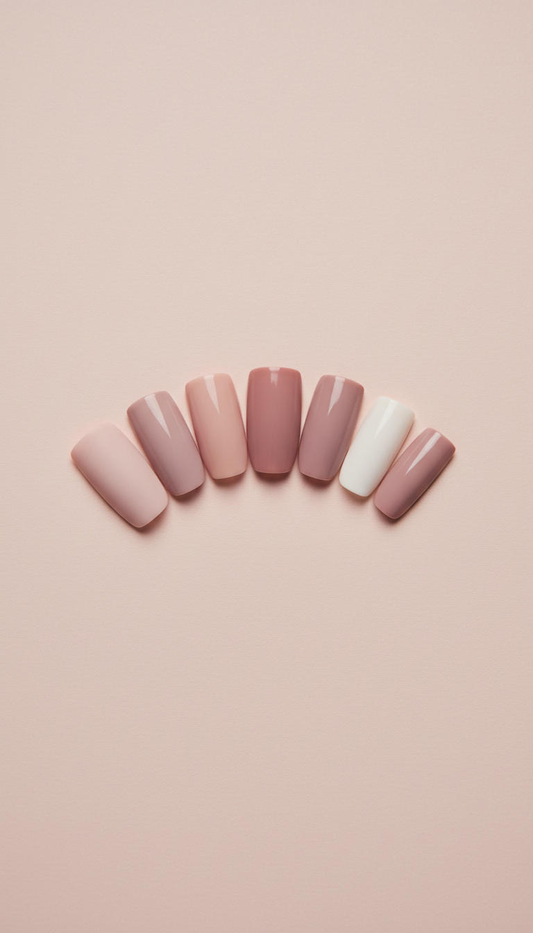 Muted Mauve Short Square Set