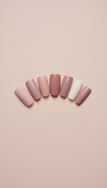 Muted Mauve Short Square Set