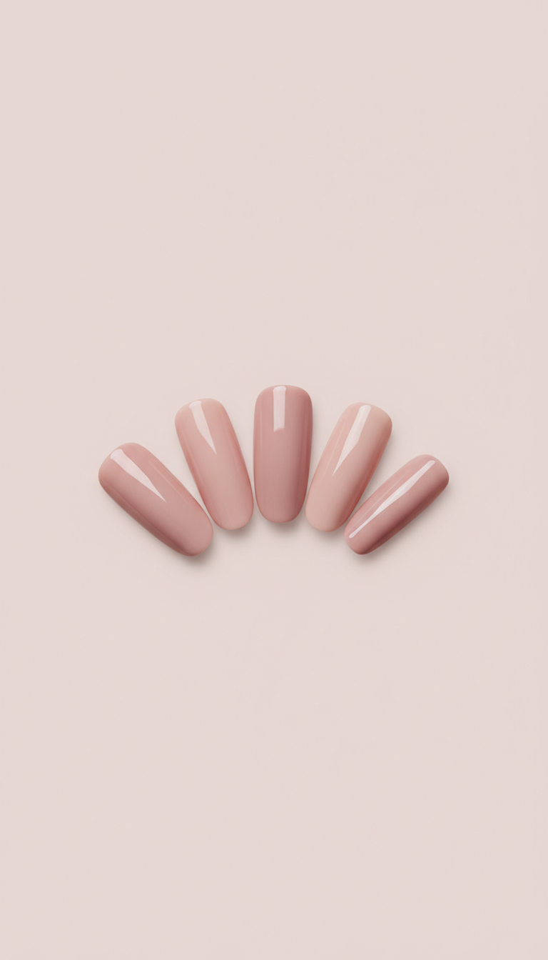 Soft Blush Oval Gel Set
